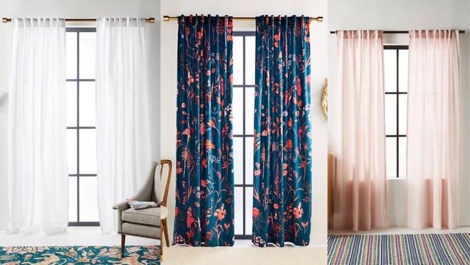 Sound decreasing curtains for the home