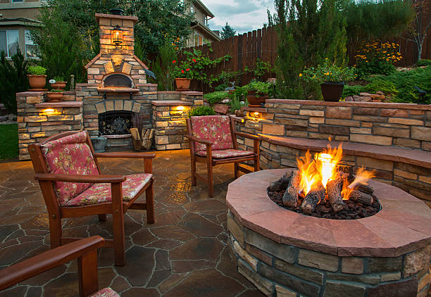 outdoor fireplaces