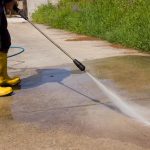 driveway pressure washing