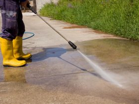 driveway pressure washing