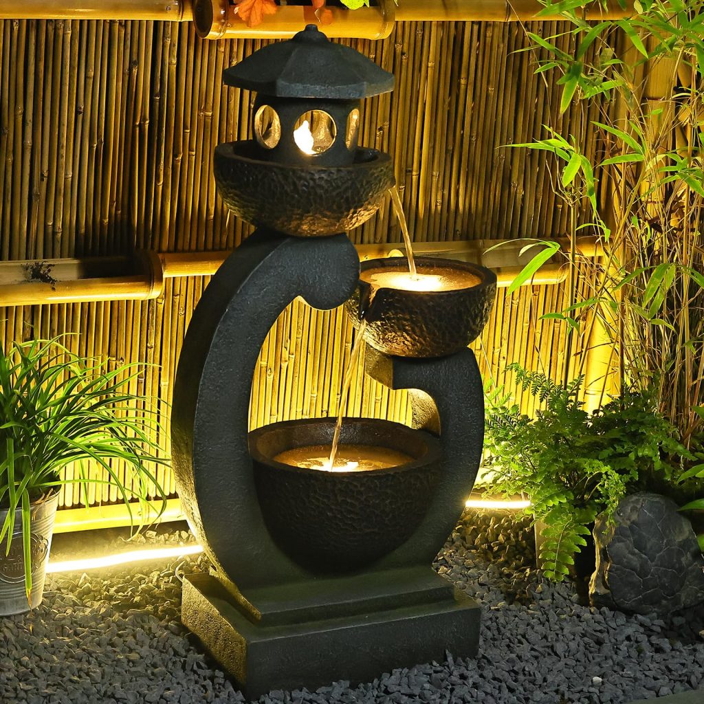 Using Outdoor Fountains